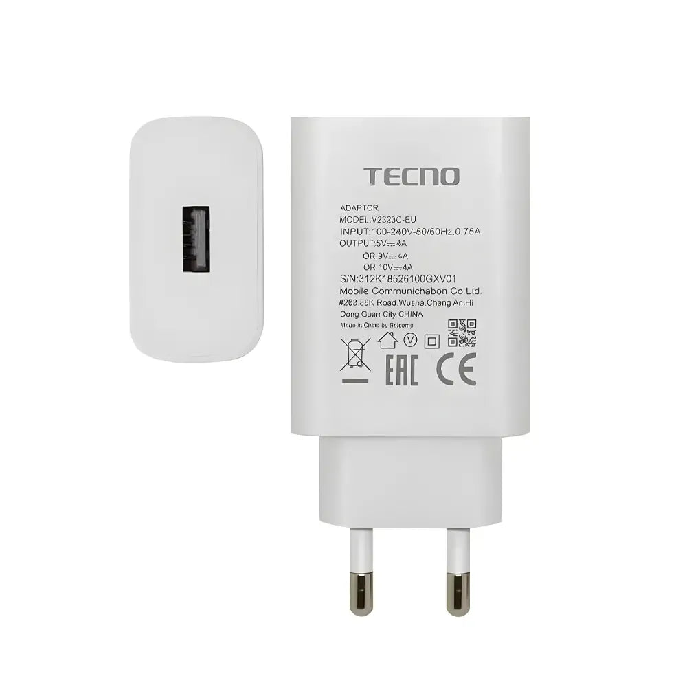 Tecno 44W A Plus Copy Adapter