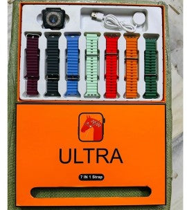 7 in 1 Smart Watch – 7 Straps Smart watch