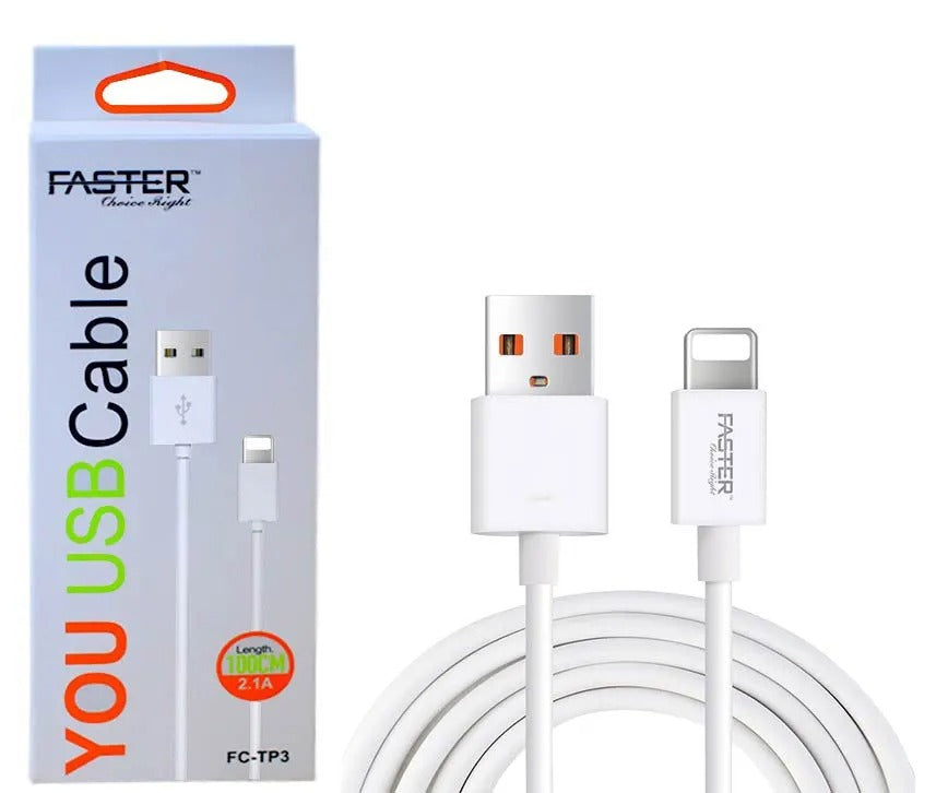 Faster YOU USB Fast Charging Cable For Android iPhone
