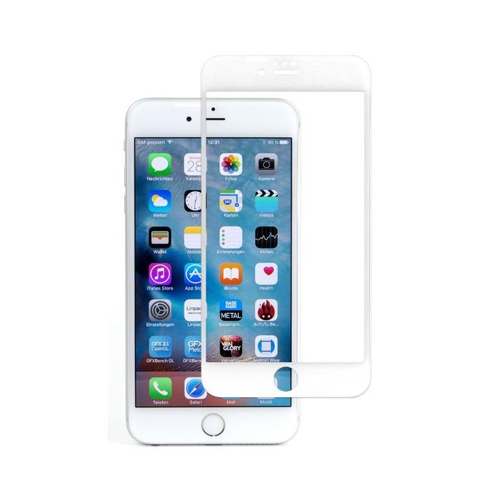 iPhone 7 & 8 White 9D Glass - Premium Screen Protection