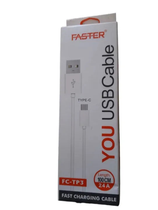 FASTER Fac-400 Micro USB Charging Cable – Fast & Durable for Android Smartphones