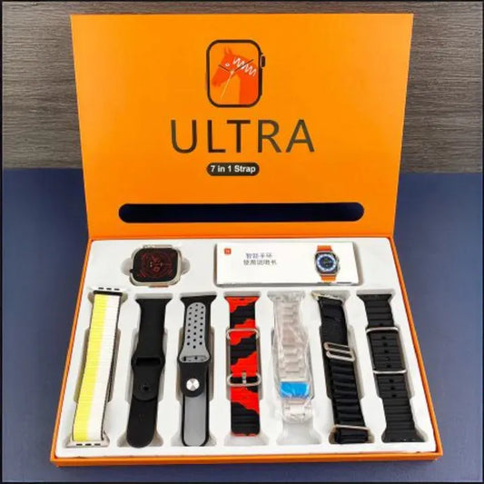 7 in 1 Smart Watch – 7 Straps Smart watch