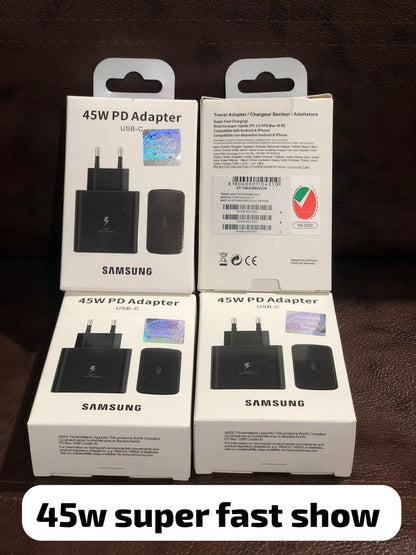 Samsung 45W PD  SUper Fast Charging Adapter USB-C